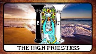 THE HIGH PRIESTESS Tarot Card Explained  II Tarot School  Meaning Secrets Reversed Reading 