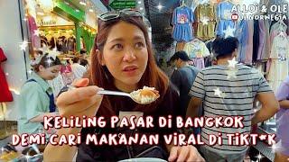 MAKANAN PASAR ENAK BANGET WAJIB DICOBA KALAU KE BANGKOK #jalanjalan #bangkok #kulinerbangkok