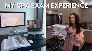 How I Passed All 4 Parts of the CPA Exam In 5 Months Tips Study Schedule + Template Results