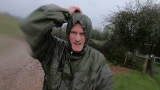 British SAS smock  fake budget bushcraft gear  waterproof test when waxed