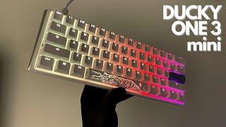 Ducky One 3 Mini Gaming Keyboard unboxing  First look