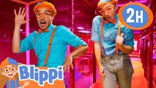 Blippi Does The WIGGLE Dance + More  Blippi and Meekah Best Friend Adventures