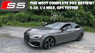 2024 Audi S5 3.0T Sportback Premium Plus - POV Test Drive  0-60