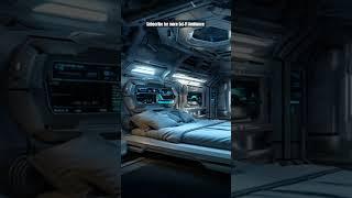 Spaceship Captain Cabin #sciencefiction #scifi #spaceship