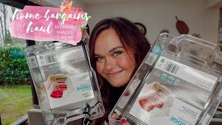 HOME BARGAINS HAUL  ORGANISATION CLEANING & SNACKS