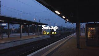 Snap - Rosa Linn Speed up  Lyrics & Terjemahan