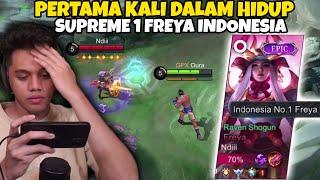 Ketemu SUPREME 1 FREYA INDONESIA PERTAMA Kali COY - Mobile Legends