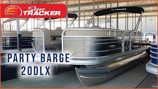 NEW 2023 SUN TRACKER PARTY BARGE 20DLX-TOUR