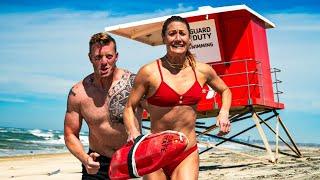 Lifeguard Attempts the Navy SEAL Screening Test
