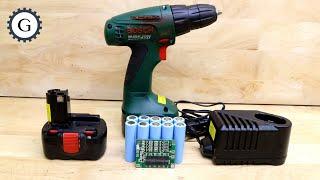 Lithium Battery + BMS + NicdNimh Charger Is it possible? Bosch cordless drill 14.4V PSR 1440