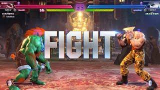 Street Fighter 6  MenaRD Blanka Vs Caba Guile  SF6 High Level Matchs