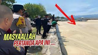 Pertanda Apa Ini  Video Amatir Detik² Air Laut Tiba² Menghilang  Fenomena Alam