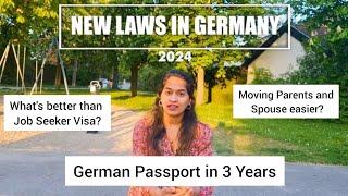 EU Blue Card  - New Laws in Germany 2024