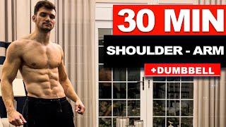 30 MIN Perfect Shoulder and Arm Workout  Maximum Gain - Day 5  velikaans