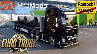 Euro Truck Simulator 2  68 - Växjö️Rostock - Gameplay German ProMods