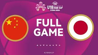 China v Japan  Full Basketball Game  FIBA U18 Womens Asia Cup 2024  Divison A  Group Phase