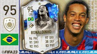 Najdroższa karta w FIFA 23 Czy TOTY Ronaldinho jest wart 13.000.000 monet?