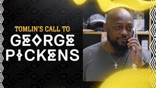 2022 NFL Draft Tomlins call to Pickens April 29  Pittsburgh Steelers