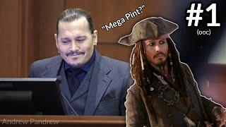 Johnny Depp Being Hilarious in Court Part 1