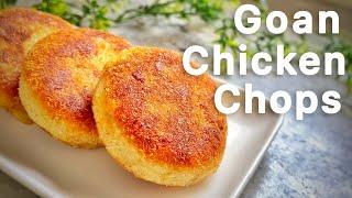 Chicken Potato Chops  Goan Style Chops with Chicken Stuffing