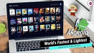 Worlds Fastest & Lightest Android App Player for PCLaptop  For Free Fire PUBG Mobile & All Games