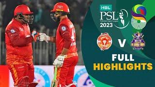 Full Highlights  Islamabad United vs Quetta Gladiators  Match 21  HBL PSL 8  MI2T