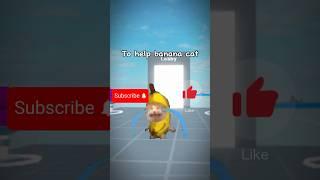 Banana cat got bullied  #roblox #shorts