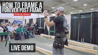 LIVE Uncut Demo How to Frame a FOREVER Post Frame