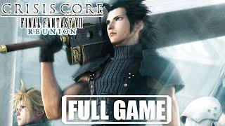 Crisis Core Final Fantasy 7 Reunion - Full Game Walkthrough 4K60FPS