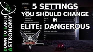 5 Settings you should change in Elite Dangerous