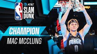 EVERY Mac McClung Dunk in the 2024 #ATTSlamDunk Contest  2024 #NBAAllStar