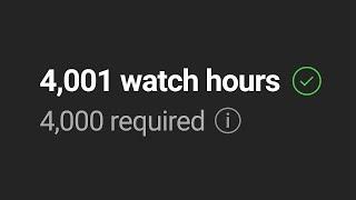 Small Channels Do THIS to Reach 4000 Watch Hours