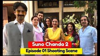 Iqra Aziz and Farhan Saeed on the Set of Suno Chanda 2