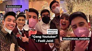 # Vlog Alshad Ahmad Fadil Jaidi dan Fiki Naki Hadir di Pernikahan Ria Ricis dan Teuku Ryan