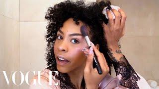Rico Nasty’s Guide to Bold Brows Fake Freckles and Galactic Highlighter  Beauty Secrets  Vogue