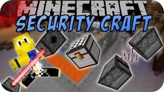 Minecraft SECURITY CRAFT ALARM LASER PANZERGLAS