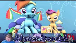 Reaction Scootaloo on Mothers Day MLP SFM