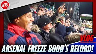 Arsenal Freeze Bodøs Win Record  FK BodøGlimt vs Arsenal  Vlog