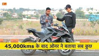 Bajaj Pulsar RS 200 Ownership review at 45000kms  Pros and cons