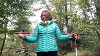 Die richtige Länge eines Nordic Walking Stocks