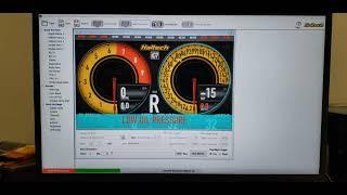 Haltech ICC software with the IC7 Dash