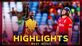 9 To Win off 6 Balls  Highlights  West Indies v England  5th T20I