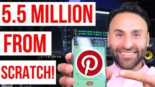 How to grow your Pinterest account from SCRATCH?  Zero to 5.5 million in 2022 