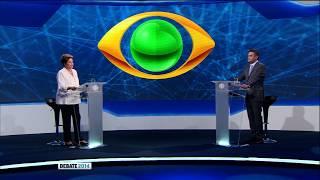 Debate na Band Presidencial 2014 – 2º turno – Dilma X Aécio - Parte 1