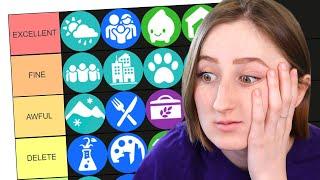 ranking all the packs in the sims 4