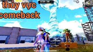 PUBG Mobile - Mang Thánh Giáp Nữ Thần Thủy Vực Vào Đại Dương Cùng Cơn Lốc Cuối Bo