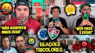 REAÇÕES dos TRICOLORES FURIOSOS com a DERROTA - CRUZEIRO 2X0 FLUMINENSE REACT BRASILEIRÃO 2024