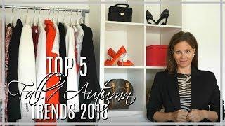 My Top 5 Fall Autumn Fashion Trends 2018  Wearable trends for Women over 40