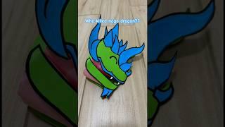 Who killed naga dragon?  #paperdragon #dragonpuppet #papercraft #adoptme #shorts