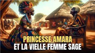 Princesse Amara et la vielle femme Sage  Conte Africain